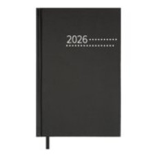 Щоденник дат. 2026 ZEST, A5, чорний, бумвініл