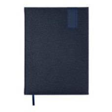 Щоденник недат. VERTICAL, A5, синій, штуч.шкіра/поролон, 336 стор