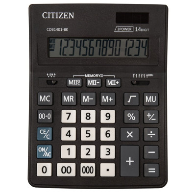 Калькулятор Citizen CDB1401-BK 14розр..