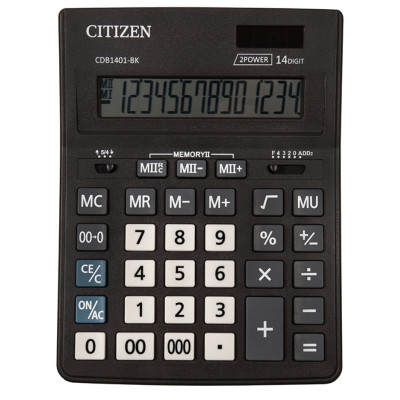 Калькулятор Citizen CDB1401-BK 14розр..