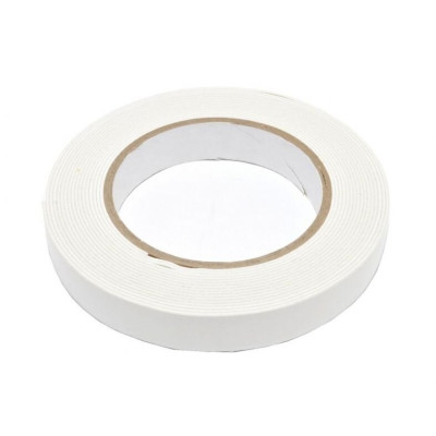 Скотч двосторонній на пінній основі 18mm*5m 96шт/ящ - 00293 PRO