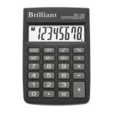 Калькулятор карманный Brilliant BS-100,  8 разрядов