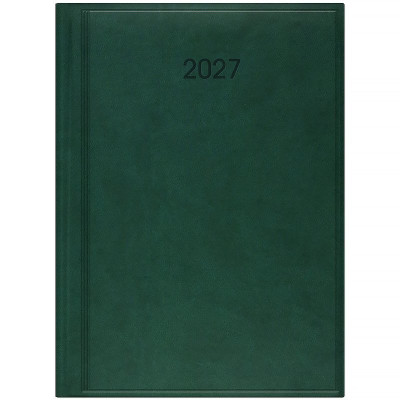 Ежедневник 2027 Стандарт Torino слп/т зеленый