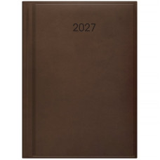 Ежедневник 2027 Стандарт Torino слп/т коричневый