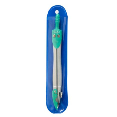 Циркуль в мягком PVC чехле, зеленый, KIDS Line ZB.5390-04