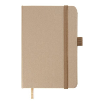 Книга записна ETALON 95*140, 96 арк., клітинка, обкл. штучна шкіра, золотий BM.296160-23