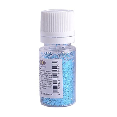 Блестки (Глиттер) Голубые 7г, KIDS Line ZB.6804-14