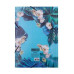 Папка на резинке A4, EXOTIC, ARABESKI, голубая BM.3958-14