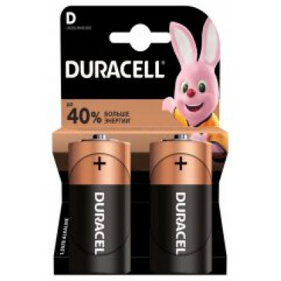 Елемент живлення (батарейка) DURACELL D/ LR20 /MN1300 KPN 02*10 s.5005987