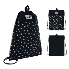 Сумка для взуття Kite 601M Black&Silver Сумка для взуття Kite 601M Black&Silver