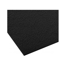 Фоаміран з плюшевою фактурою, 20х30 см, 2 мм, чорний