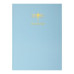 Книга канцелярская FAVOURITE, PASTEL, А4, 96 л., клетка, офсет, тв.ламинированная обложка, голубая - BM.2400-414 Buromax