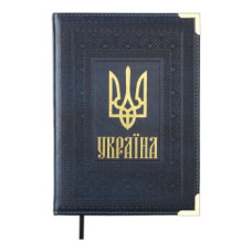 Щоденник недат. STATUT, A5, синій, иск.кожапоролон