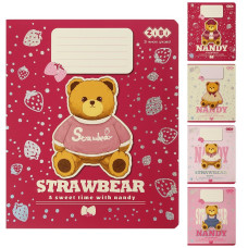 Зошит учнівський загальний BEAR, 48 арк., клітинка, KIDS LINE Зошит учнівський загальний BEAR, 48 арк., клітинка, KIDS LINE