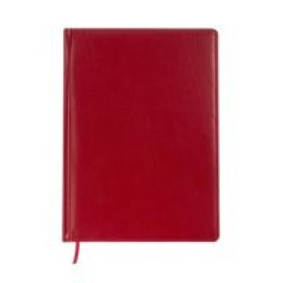 Щоденник недат. BRAVO, L2U, А4, червоний, штуч.шкіра/поролон, 336 стор BM.20970-05