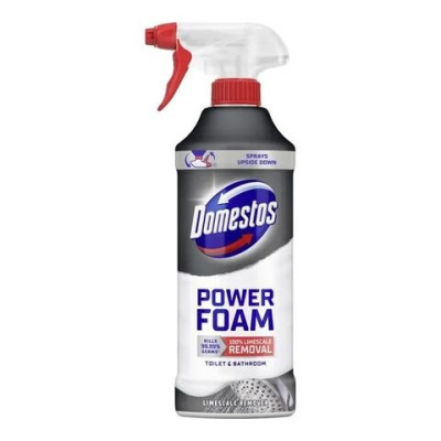 Спрей-піна д/чищ унітазів та ванн, DOMESTOS 435 мл Для видалення нальоту