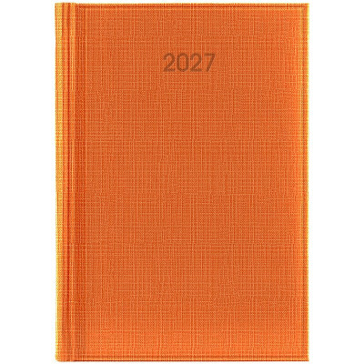 Ежедневник 2027 Стандарт Linetta оранжевый