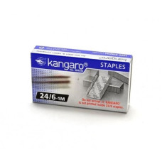 Скоби №24/6 20л 1000шт Kangaro Економ 20/1000шт/уп