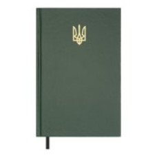 Щоденник недат. AIRY , A5, зелений , бумвініл, 336 стор