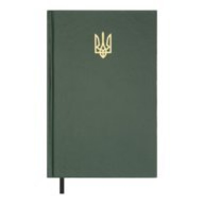 Щоденник недат. AIRY , A5, зелений , бумвініл, 336 стор BM.20731-04