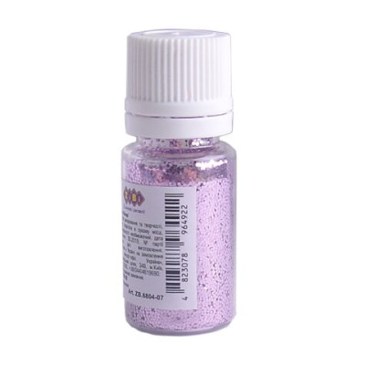 Блестки (Глиттер) Фиолетовые 7г, KIDS Line ZB.6804-07