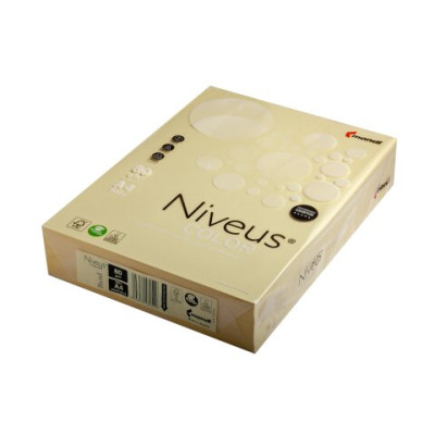 Бумага цветная пастель, желтая, YE23, А4/80, 500 л. A4.80.NVP.YE23.500