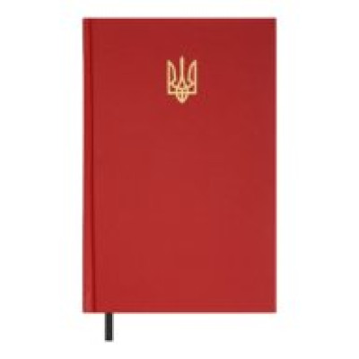 Щоденник недат. AIRY, A5, червоний , бумвініл, 336 стор BM.20731-05