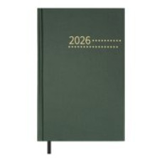 Щоденник дат. 2026 ZEST, A5, зелений, бумвініл