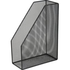 Лоток для паперів вертикальний 80x230x300мм, металевий, чорний