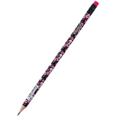 Карандаш графитный Axent 9009, HB, тубус, Floral Black (уп. 36 шт) Карандаш графитный Axent 9009, HB, тубус, Floral Black (уп. 36 шт)