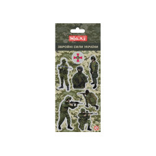 Наклейки полимерные плоские Military