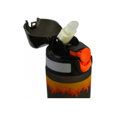 Пляшка для води Fire Dragon, 750 мл, чорна