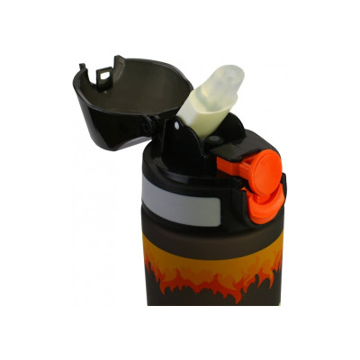 Пляшка для води Fire Dragon, 750 мл, чорна CF61313