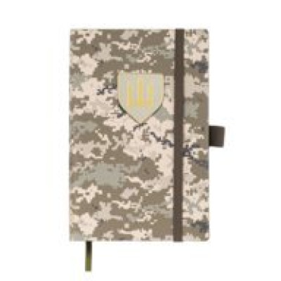Щоденник недат. MILITARY, A6, світло-зелений, штуч. шкіра, 336 стор BM.26300-15