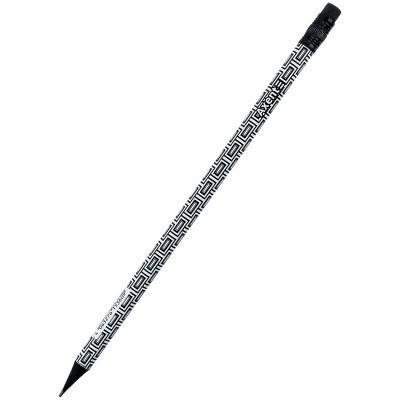 Карандаш графитный Axent 9009, HB, тубус, Deco