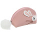 Кейс для монет FUR RABBIT, 12,5x8,5x4,5 см, персиковый (декор: иск.мех) ZB.702201
