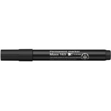 Маркер перманентный (спиртовой) SCHNEIDER MAXX 163 1-4 мм, черный