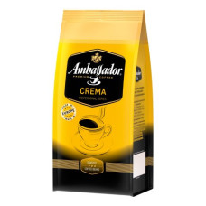 Кофе в зернах Ambassador Crema, пакет 1000г*6