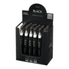 Коректор-ручка BLACK 5 мл, мет. кінчик.