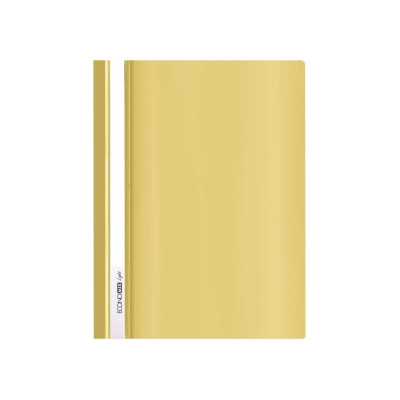 Папка-швидкозшивач А4 Economix Light без перфорації, жовта - E38503-05 Economix