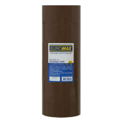 Клейкая лента упаковочная, 48 мм x 90 м, прозрачная, по 6 шт. BM.7025-00