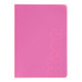 Записна книга NEON, А5, 80 аркушів, клітинка, зшита обкладинка PVC, рожева BM.24822180-10 Записна книга NEON, А5, 80 аркушів, клітинка, зшита обкладинка PVC, рожева BM.24822180-10
