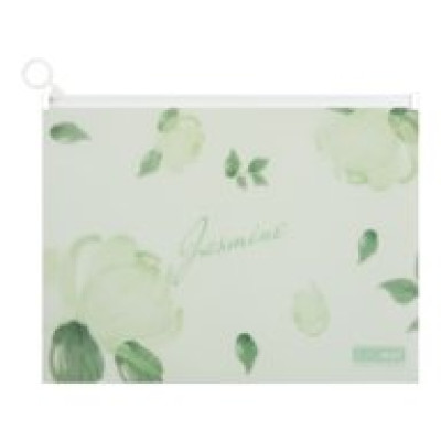 Folder-convert on zip-fastener, A4, opaque matte, plastic, ARABESKI, mint BM.3948-38