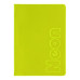 Записна книга NEON, A5, 80 аркушів, клітинка, зшита обкладинка PVC, жовта BM.24822180-08 Записна книга NEON, A5, 80 аркушів, клітинка, зшита обкладинка PVC, жовта BM.24822180-08