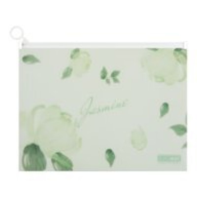 Folder-convert on zip-fastener, A4, opaque matte, plastic, ARABESKI, mint BM.3948-38