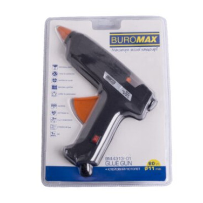 Клеевой пистолет, 11 мм, 60 Вт - BM.4313-01 Buromax