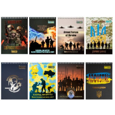 Блокнот на пружині зверху PATRIOT 