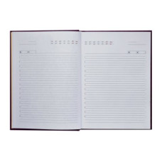 Щоденник недатований Cabinet, SQUARE, червоний