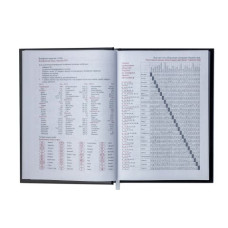 Щоденник недатований Cabinet, SQUARE, червоний