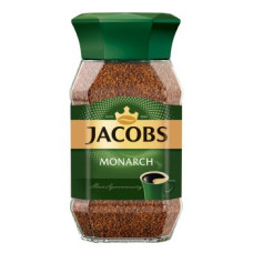 Кофе растворимый Jacobs Monarch, 190г , стекло